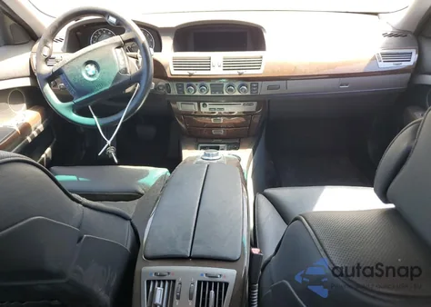 2006 BMW 750 I z USA, uszkodzony, nr VIN WBAHL83566DT02150